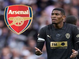 Cristhian Mosquera Tes Medis di Markas Arsenal Hari Rabu