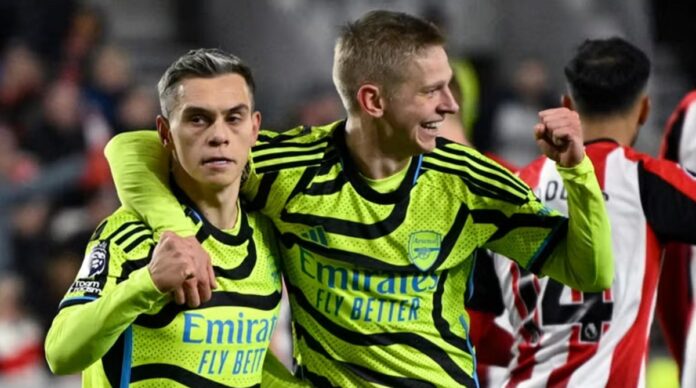 Trossard dan Zinchenko