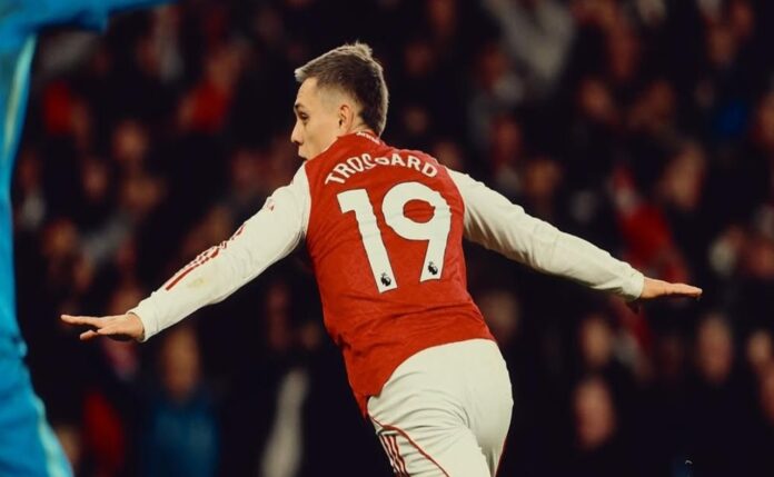 Trossard Senang Bisa Buka Pesta Gol Arsenal Lawan Tottenham
