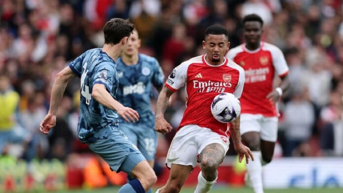 Dua Pemain Inti Arsenal Terancam Skors Jelang Lawan Aston Villa