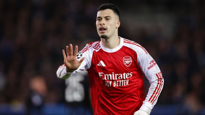 Martinelli Cetak Rekor 5 Gol Beruntun di Liga Champions